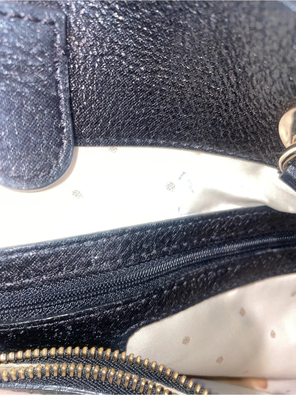 ♠️ Black Quilted Shoulder Tote Bag by Kate Spade ♠️